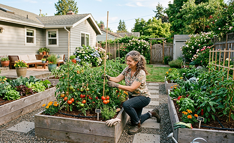 Raised beds